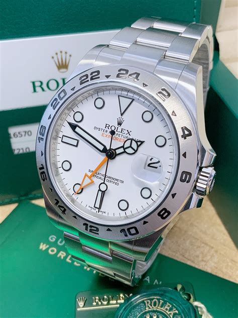 rolex oyster perpetual date explorer 2 preis|Rolex explorer 2 42mm white.